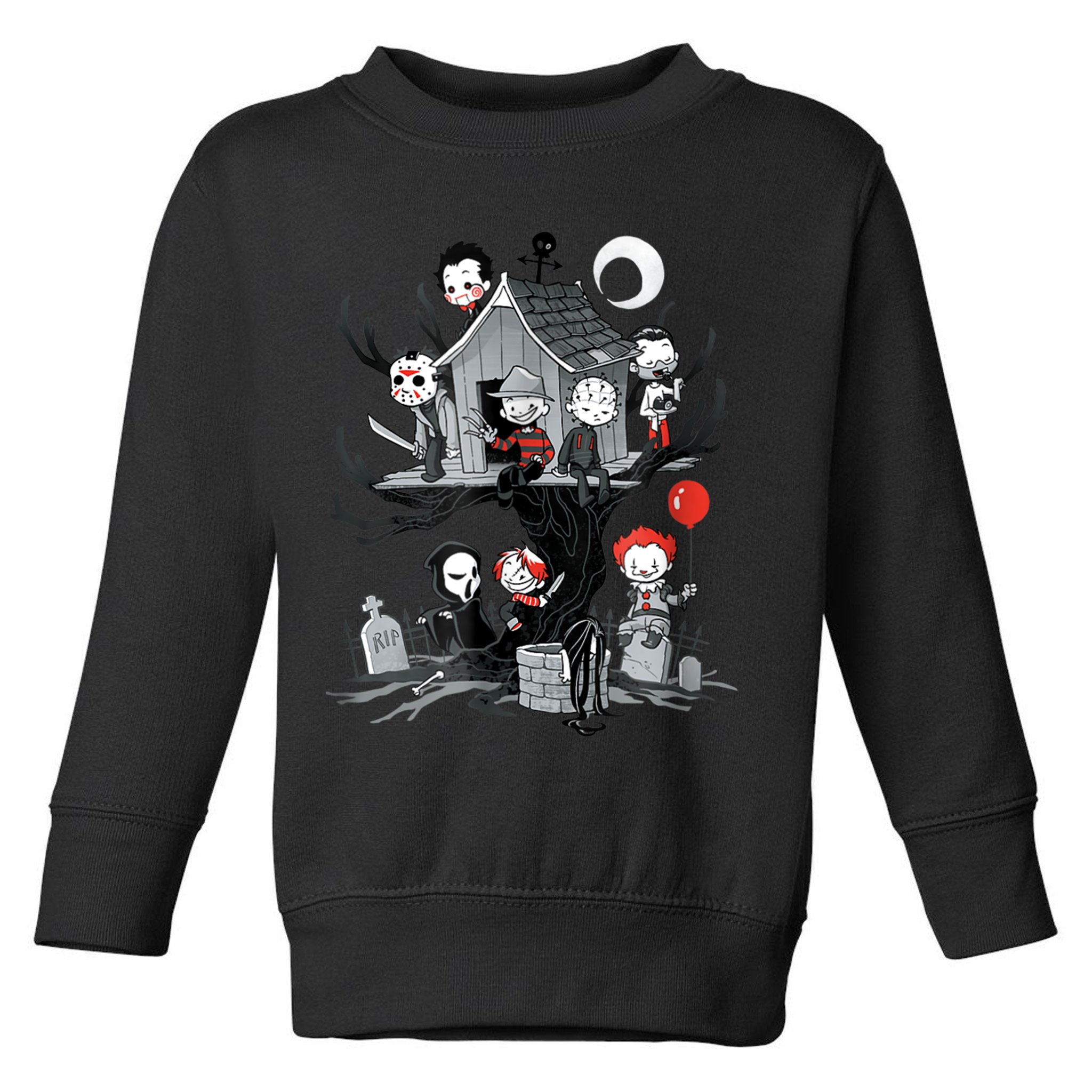 Horror Clubhouse Toddler Sweatshirt