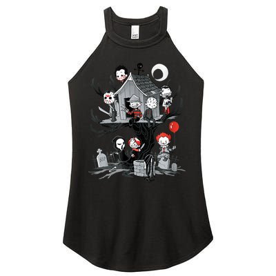 Horror Clubhouse Women's Perfect Tri Rocker Tank