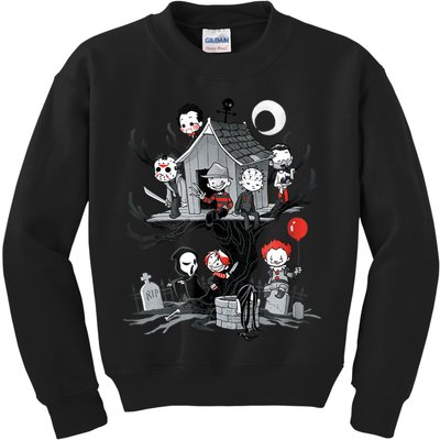 Horror Clubhouse Kids Sweatshirt