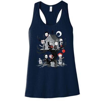 Horror Clubhouse Women's Racerback Tank