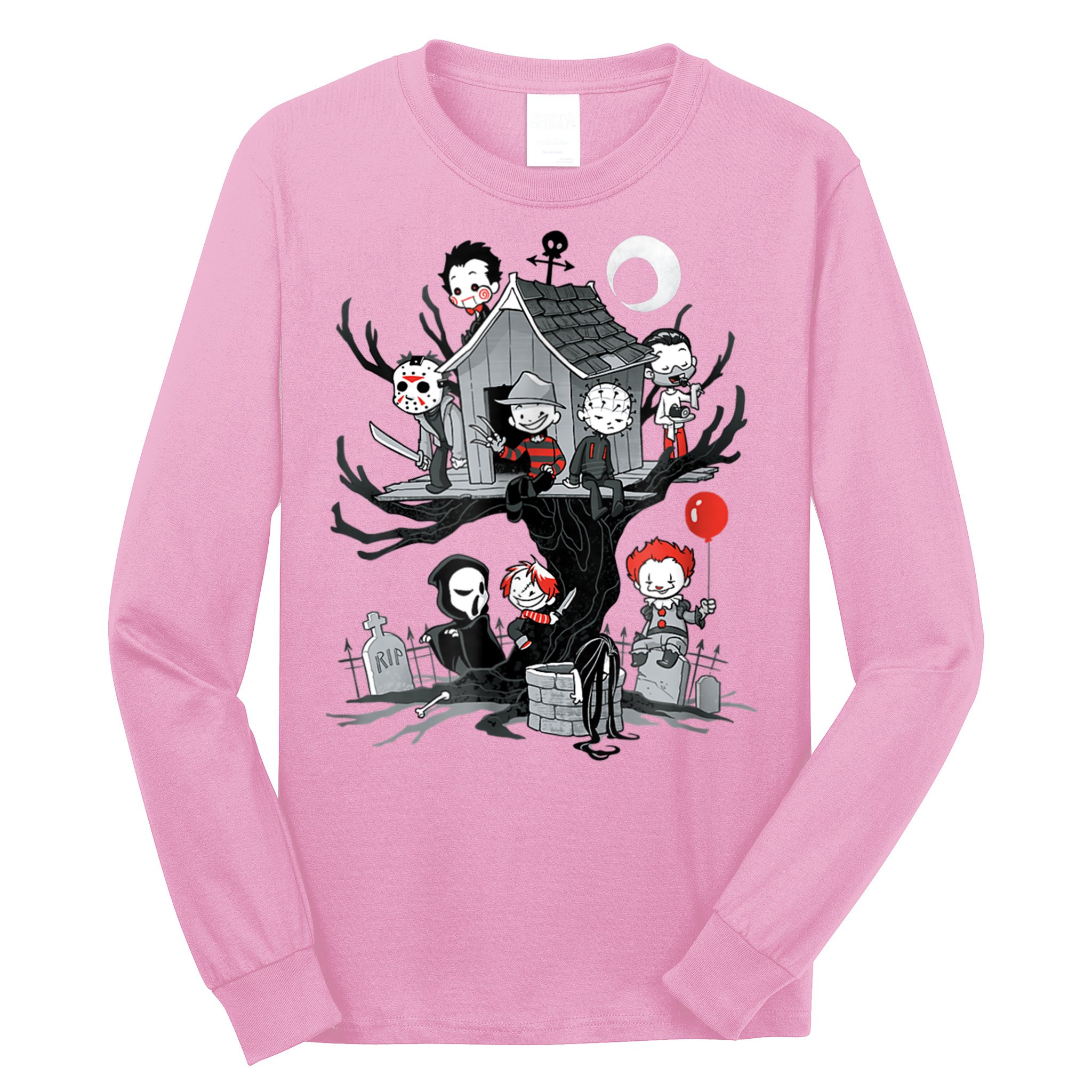 Horror Clubhouse Long Sleeve Shirt