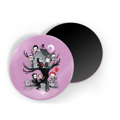 Horror Clubhouse Magnet
