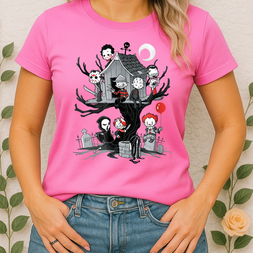 Horror Clubhouse Womens T-Shirt