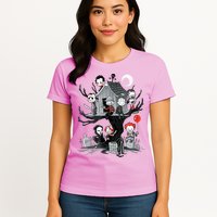 Horror Clubhouse Womens T-Shirt