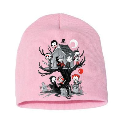 Horror Clubhouse Short Acrylic Beanie