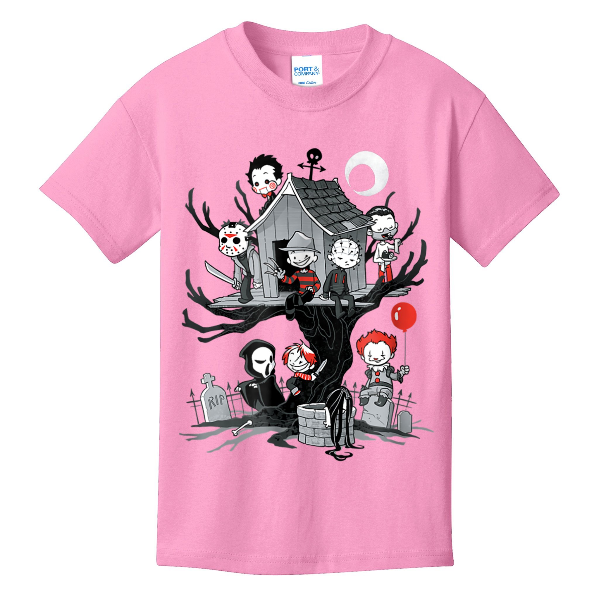 Horror Clubhouse Kids T-Shirt