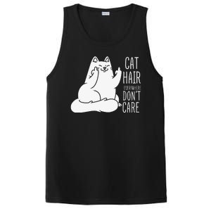 Humor Cat Hair Everywhere Don't Care PosiCharge Competitor Tank