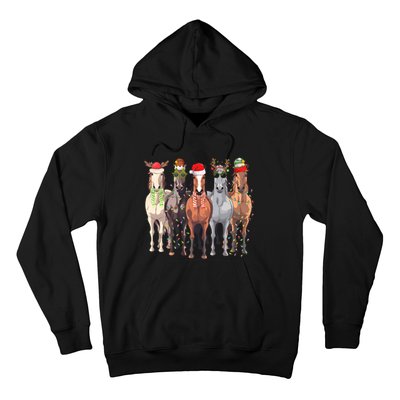 Horses Christmas Hoodie