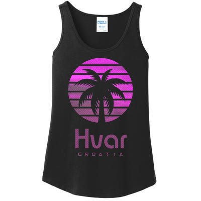 Hvar Croatia Ladies Essential Tank