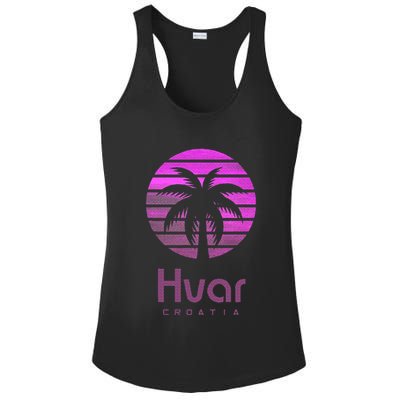 Hvar Croatia Ladies PosiCharge Competitor Racerback Tank