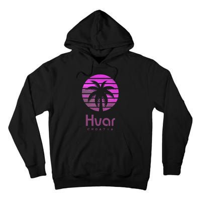 Hvar Croatia Tall Hoodie