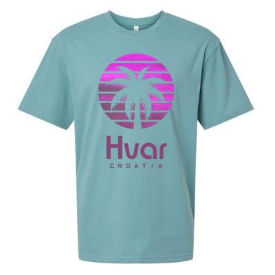 Hvar Croatia Sueded Cloud Jersey T-Shirt