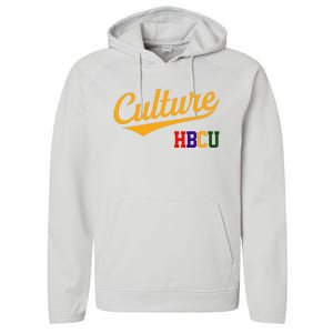 Hbcu Culture Historically Black College And University Performance Fleece Hoodie