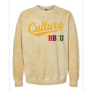 Hbcu Culture Historically Black College And University Colorblast Crewneck Sweatshirt