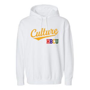 Hbcu Culture Historically Black College And University Garment-Dyed Fleece Hoodie