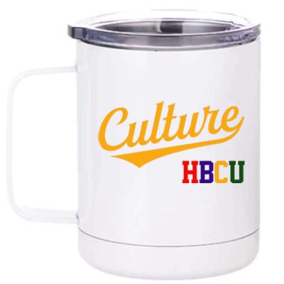 Hbcu Culture Historically Black College And University 12 oz Stainless Steel Tumbler Cup