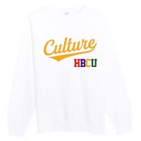 Hbcu Culture Historically Black College And University Premium Crewneck Sweatshirt