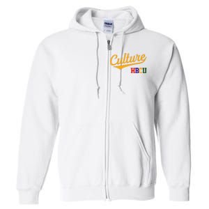 Hbcu Culture Historically Black College And University Full Zip Hoodie