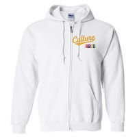 Hbcu Culture Historically Black College And University Full Zip Hoodie