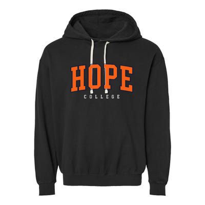 Hope College Garment-Dyed Fleece Hoodie