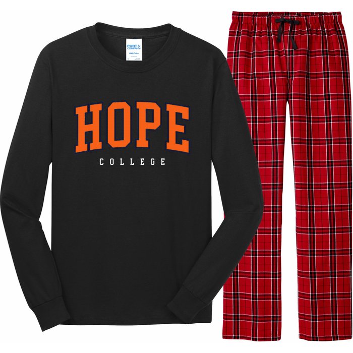 Hope College Long Sleeve Pajama Set