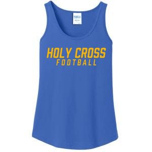 Holy Cross High School Football Team Ladies Essential Tank