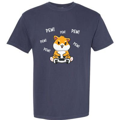 Hamster Cute Garment-Dyed Heavyweight T-Shirt