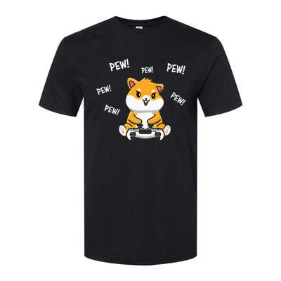 Hamster Cute Softstyle CVC T-Shirt