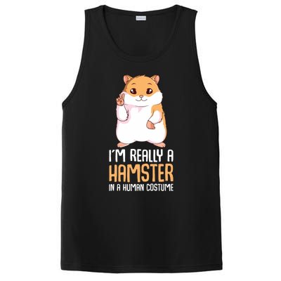 Hamster Costume Hammy Lover Girl Women PosiCharge Competitor Tank