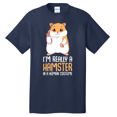 Hamster Costume Hammy Lover Girl Women Tall T-Shirt