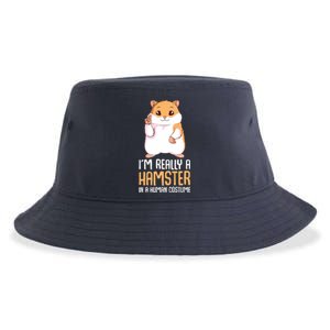 Hamster Costume Hammy Lover Girl Women Sustainable Bucket Hat