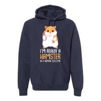 Hamster Costume Hammy Lover Girl Women Premium Hoodie