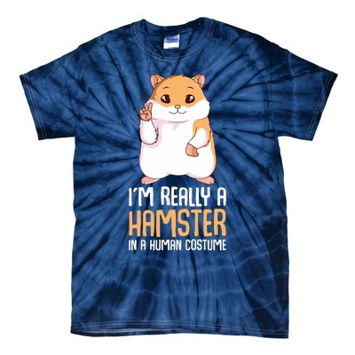 Hamster Costume Hammy Lover Girl Women Tie-Dye T-Shirt