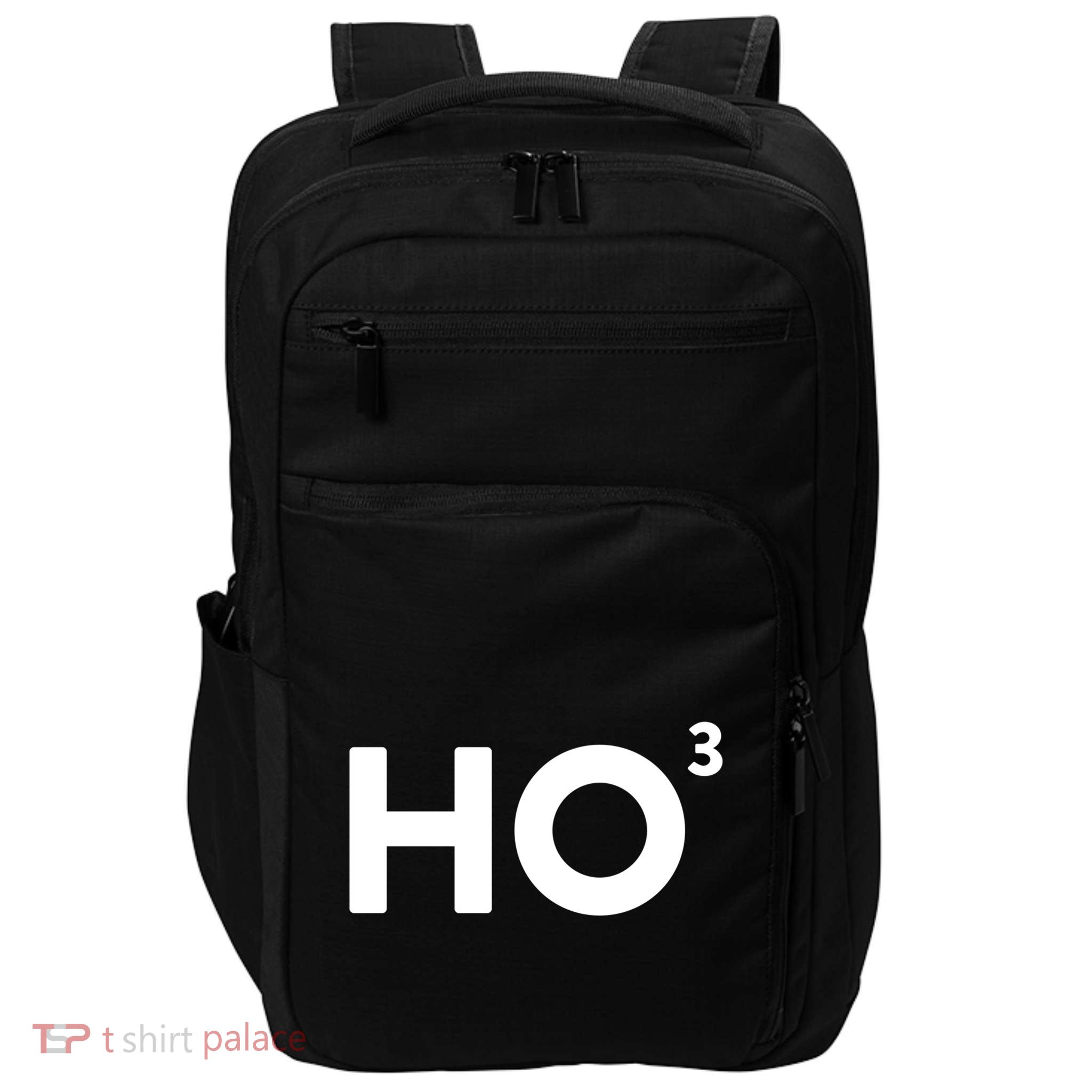 Ho Cubed = Ho Ho Ho Ho 3 Funny And Clever Christmas Cool Gift Impact Tech Backpack