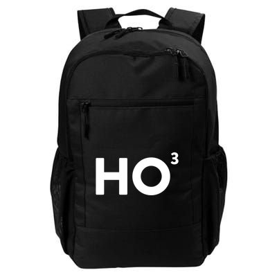 Ho Cubed = Ho Ho Ho Ho 3 Funny And Clever Christmas Cool Gift Backpack