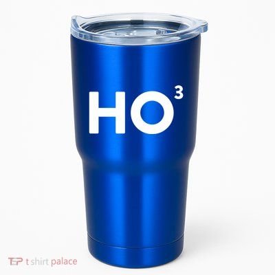 Ho Cubed = Ho Ho Ho Ho 3 Funny And Clever Christmas Cool Gift Tumbler
