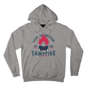 Hipster Campfire Tall Hoodie