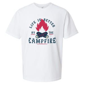 Hipster Campfire Sueded Cloud Jersey T-Shirt