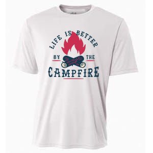 Hipster Campfire Cooling Performance Crew T-Shirt