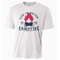 Hipster Campfire Cooling Performance Crew T-Shirt