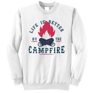 Hipster Campfire Sweatshirt