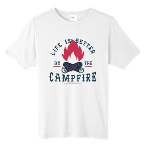 Hipster Campfire Tall Fusion ChromaSoft Performance T-Shirt