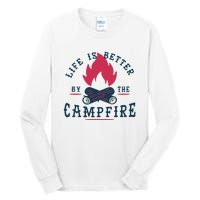 Hipster Campfire Tall Long Sleeve T-Shirt