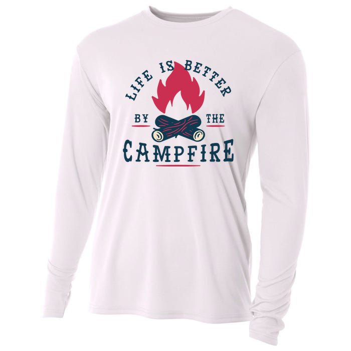 Hipster Campfire Cooling Performance Long Sleeve Crew