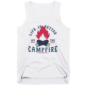 Hipster Campfire Tank Top