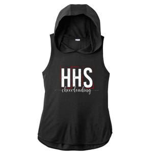 HHS cheerleading Ladies PosiCharge Tri-Blend Wicking Draft Hoodie Tank