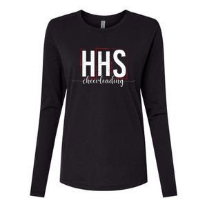 HHS cheerleading Womens Cotton Relaxed Long Sleeve T-Shirt