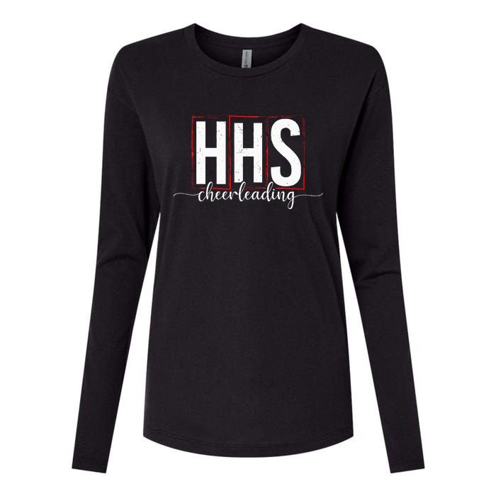 HHS cheerleading Womens Cotton Relaxed Long Sleeve T-Shirt