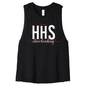 HHS cheerleading Women's Racerback Cropped Tank