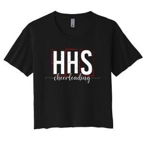 HHS cheerleading Women's Crop Top Tee